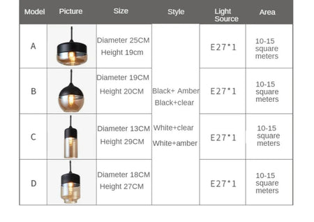 Luminaire Suspension design nordique moderne – Référence : Marcellin4723-ILLUMEEN.COM