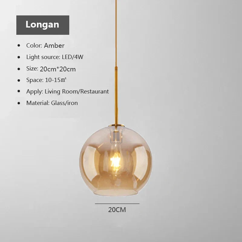 Luminaire Suspension design nordique élégant – Référence : Amélis4573-ILLUMEEN.COM