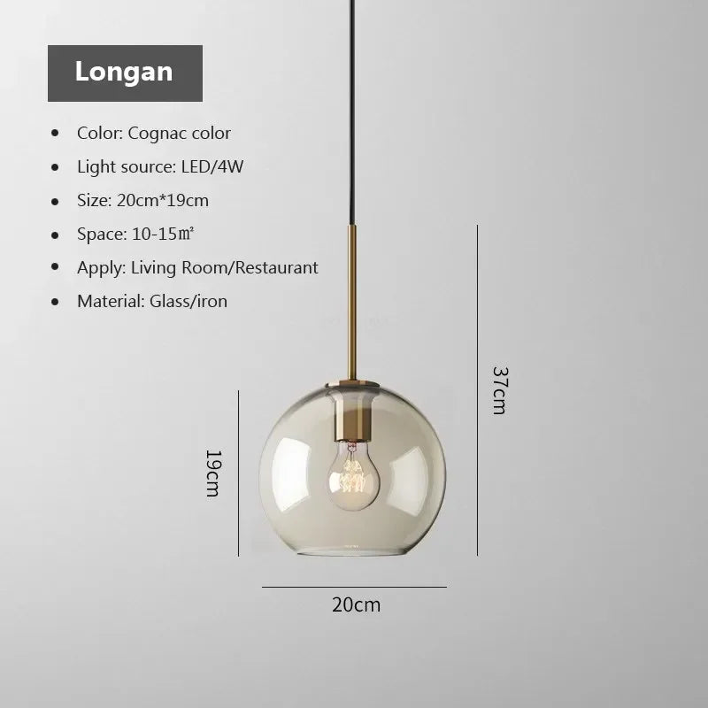 Luminaire Suspension design nordique élégant – Référence : Amélis4573-ILLUMEEN.COM
