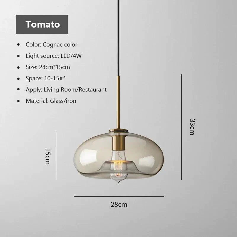 Luminaire Suspension design élégant en verre et métal – Référence : Marvyn5274-ILLUMEEN.COM