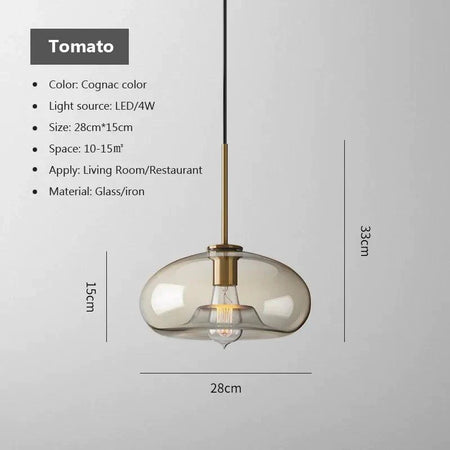 Luminaire Suspension design élégant en verre et métal – Référence : Marvyn5274-ILLUMEEN.COM