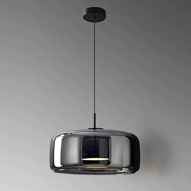 Luminaire Suspension verre fumé contemporain – Référence : Loriane5823-ILLUMEEN.COM