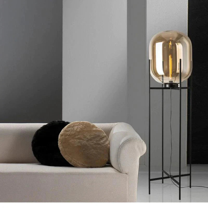 Luminaire Lampadaire style industriel – Référence : Léna3847-ILLUMEEN.COM