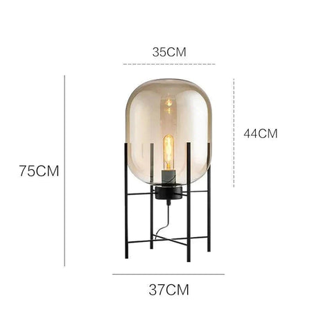 Luminaire Lampadaire style industriel – Référence : Léna3847-ILLUMEEN.COM