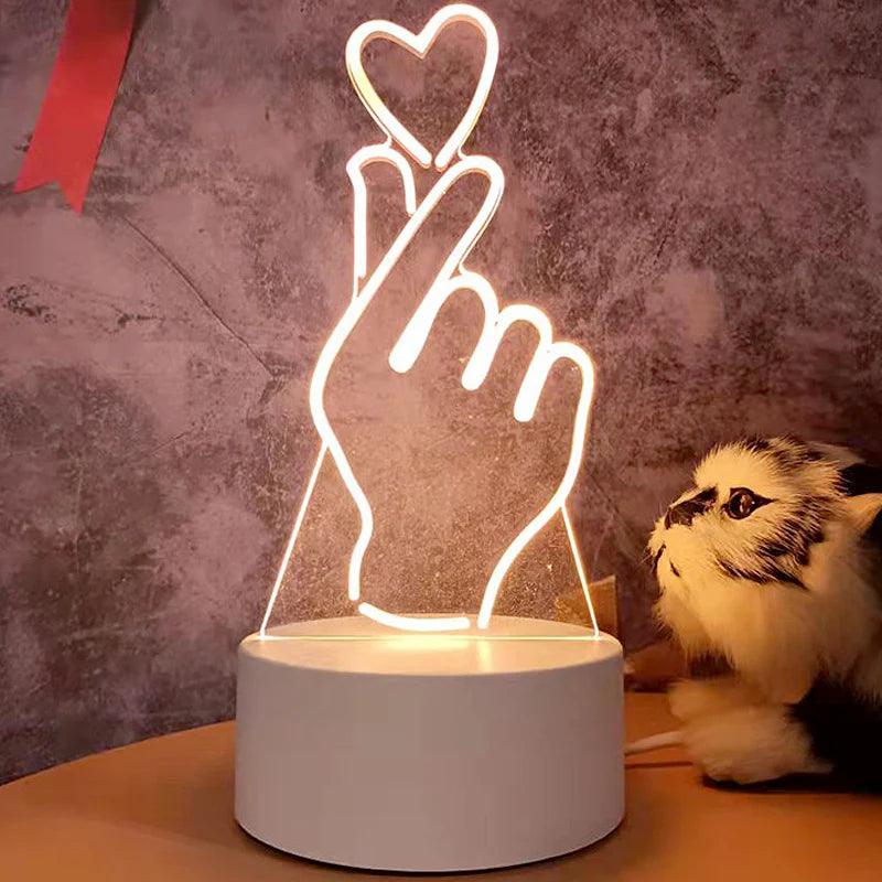 Luminaire Enfant forme cœur – Référence : Elise9472-ILLUMEEN.COM