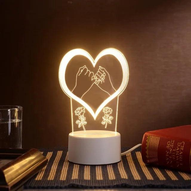 Luminaire Enfant forme cœur – Référence : Elise9472-ILLUMEEN.COM