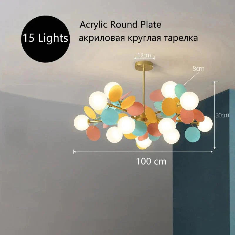 Luminaire Suspension design contemporain en fer – Référence : Mariel6542-ILLUMEEN.COM