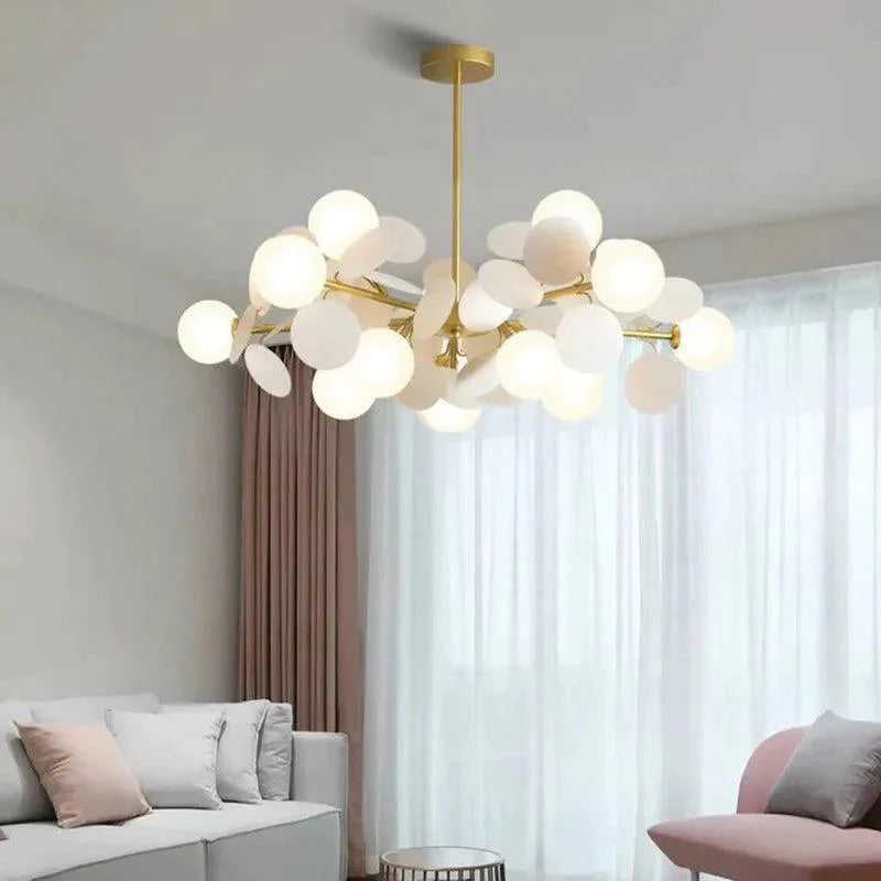 Luminaire Suspension design contemporain en fer – Référence : Mariel6542-ILLUMEEN.COM