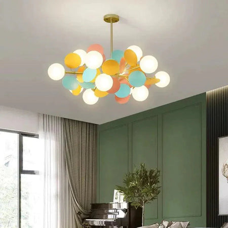 Luminaire Suspension design contemporain en fer – Référence : Mariel6542-ILLUMEEN.COM