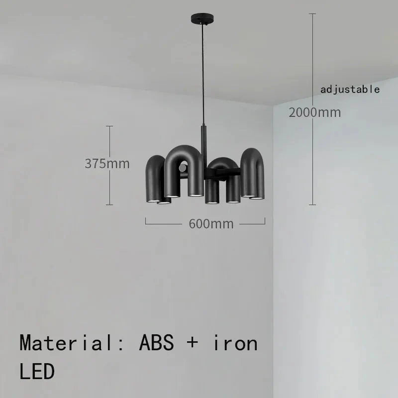 Luminaire Suspension forme organique en métal doré – Référence : Marisol8423-ILLUMEEN.COM