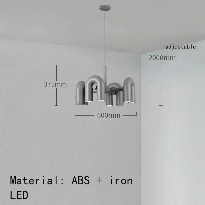Luminaire Suspension forme organique en métal doré – Référence : Marisol8423-ILLUMEEN.COM