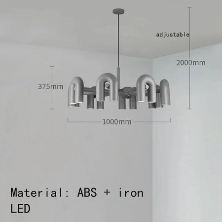 Luminaire Suspension forme organique en métal doré – Référence : Marisol8423-ILLUMEEN.COM