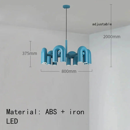 Luminaire Suspension forme organique en métal doré – Référence : Marisol8423-ILLUMEEN.COM