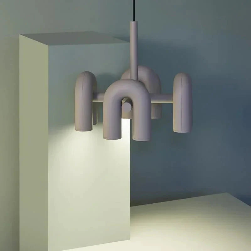 Luminaire Suspension forme organique en métal doré – Référence : Marisol8423-ILLUMEEN.COM