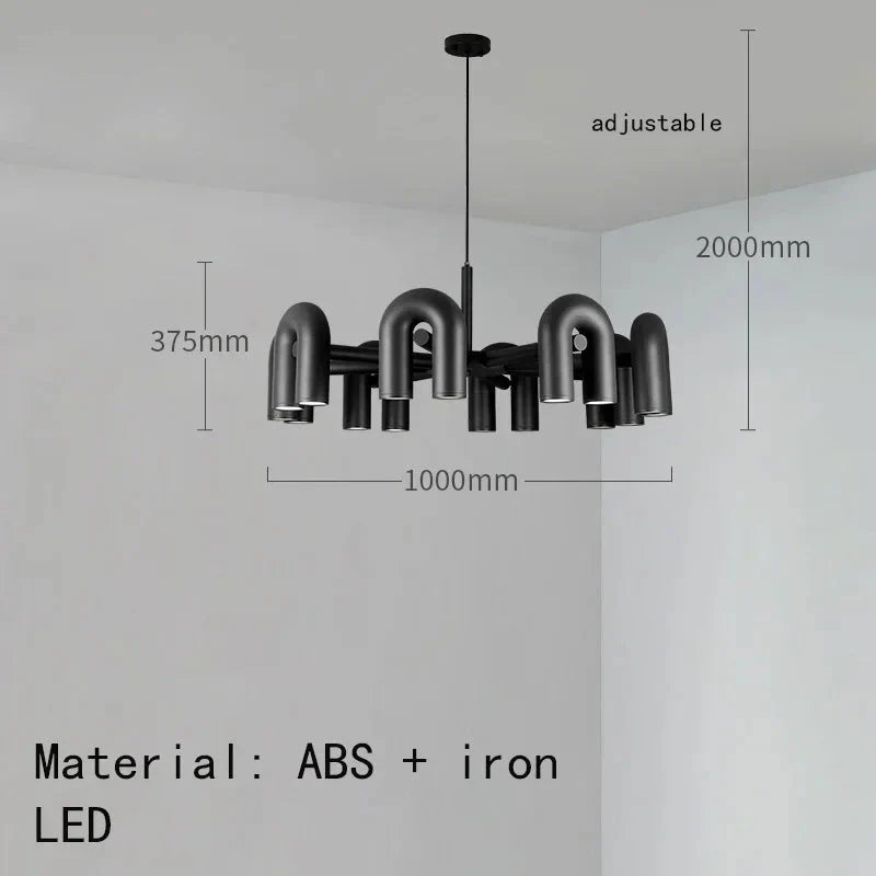 Luminaire Suspension forme organique en métal doré – Référence : Marisol8423-ILLUMEEN.COM