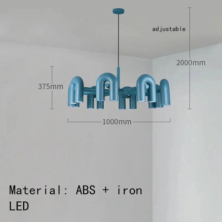 Luminaire Suspension forme organique en métal doré – Référence : Marisol8423-ILLUMEEN.COM