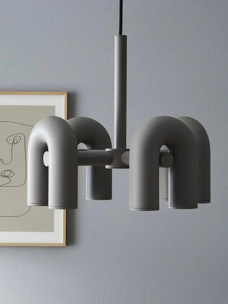 Luminaire Suspension forme organique en métal doré – Référence : Marisol8423-ILLUMEEN.COM