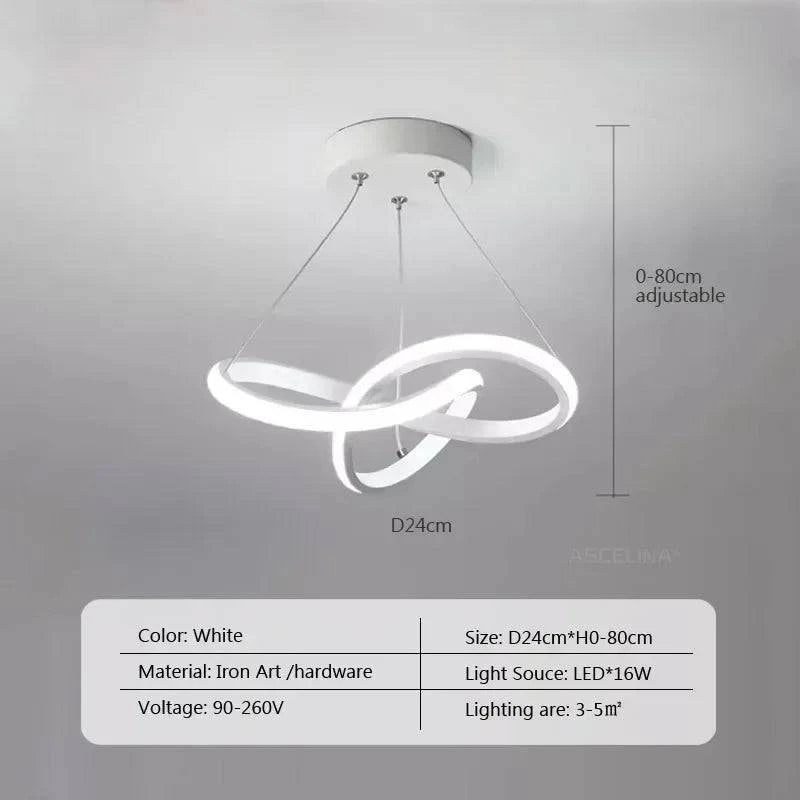 Luminaire Suspension design nordique créatif – Référence : Marvyn5832-ILLUMEEN.COM