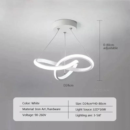 Luminaire Suspension design nordique créatif – Référence : Marvyn5832-ILLUMEEN.COM