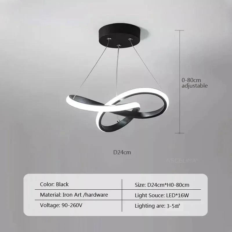 Luminaire Suspension design nordique créatif – Référence : Marvyn5832-ILLUMEEN.COM