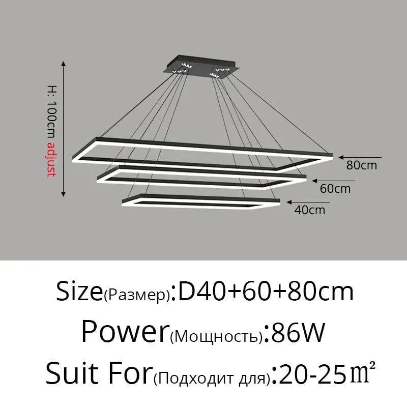 Luminaire Suspension design contemporain en métal – Référence : Loriane5623-ILLUMEEN.COM