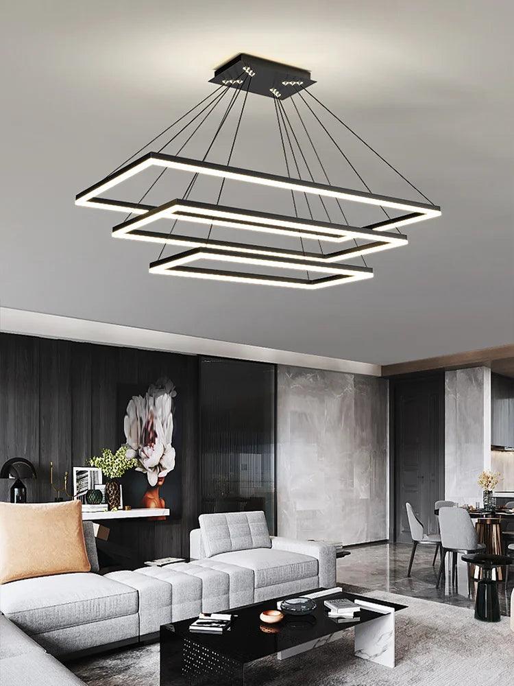 Luminaire Suspension design contemporain en métal – Référence : Loriane5623-ILLUMEEN.COM