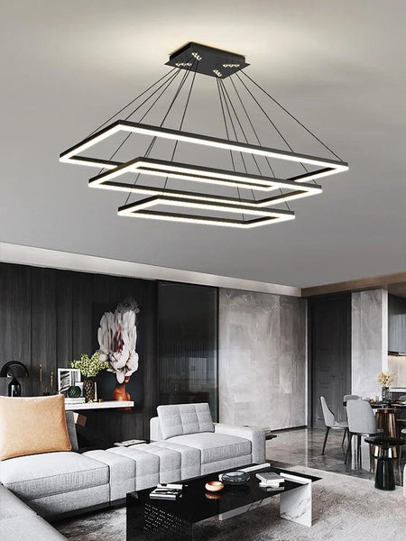 Luminaire Suspension design contemporain en métal – Référence : Loriane5623-ILLUMEEN.COM