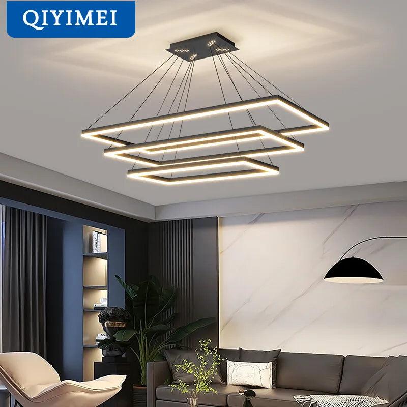 Luminaire Suspension design contemporain en métal – Référence : Loriane5623-ILLUMEEN.COM