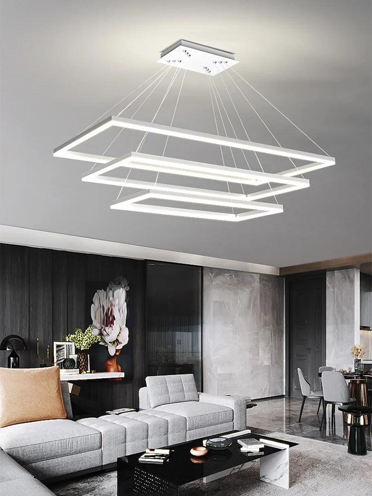 Luminaire Suspension design contemporain en métal – Référence : Loriane5623-ILLUMEEN.COM