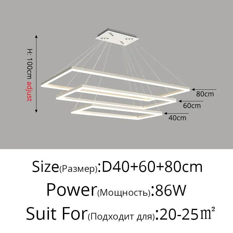 Luminaire Suspension design contemporain en métal – Référence : Loriane5623-ILLUMEEN.COM