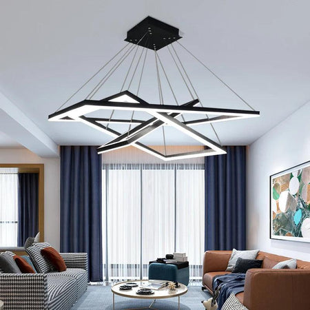 Luminaire Suspension design contemporain en métal – Référence : Loriane5623-ILLUMEEN.COM
