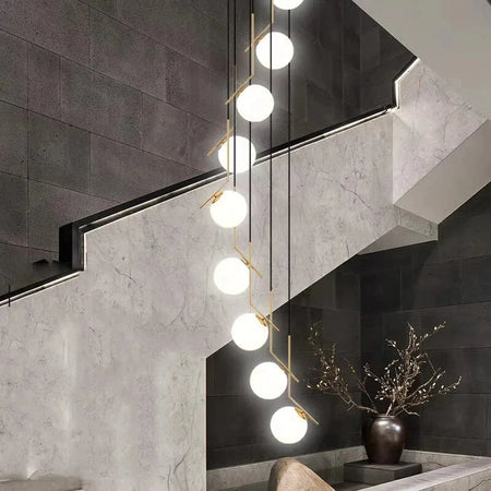 Luminaire Suspension design moderne en laiton – Référence : Calyx4730-ILLUMEEN.COM