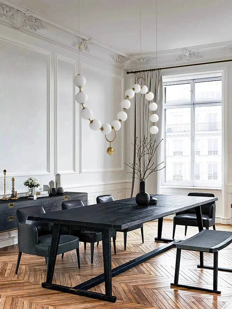 Luminaire Suspension design contemporain en acrylique – Référence : Maren5678-ILLUMEEN.COM