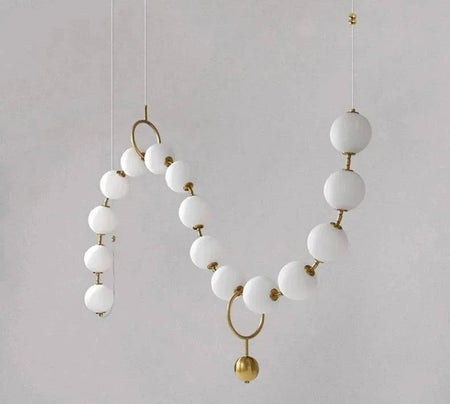 Luminaire Suspension design contemporain en acrylique – Référence : Maren5678-ILLUMEEN.COM