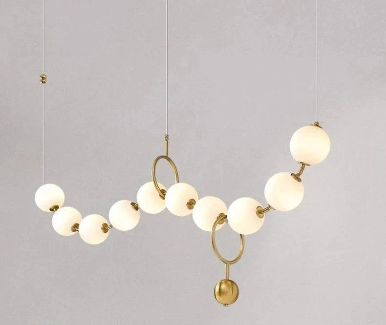 Luminaire Suspension design contemporain en acrylique – Référence : Maren5678-ILLUMEEN.COM