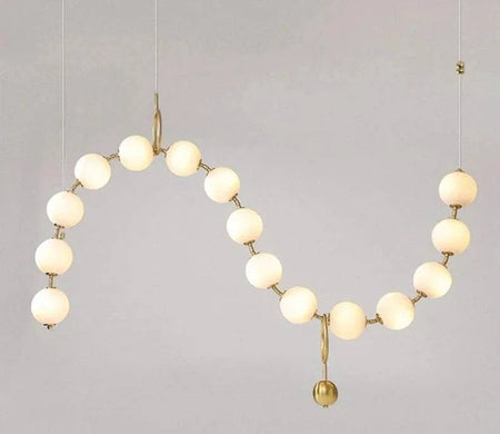 Luminaire Suspension design contemporain en acrylique – Référence : Maren5678-ILLUMEEN.COM