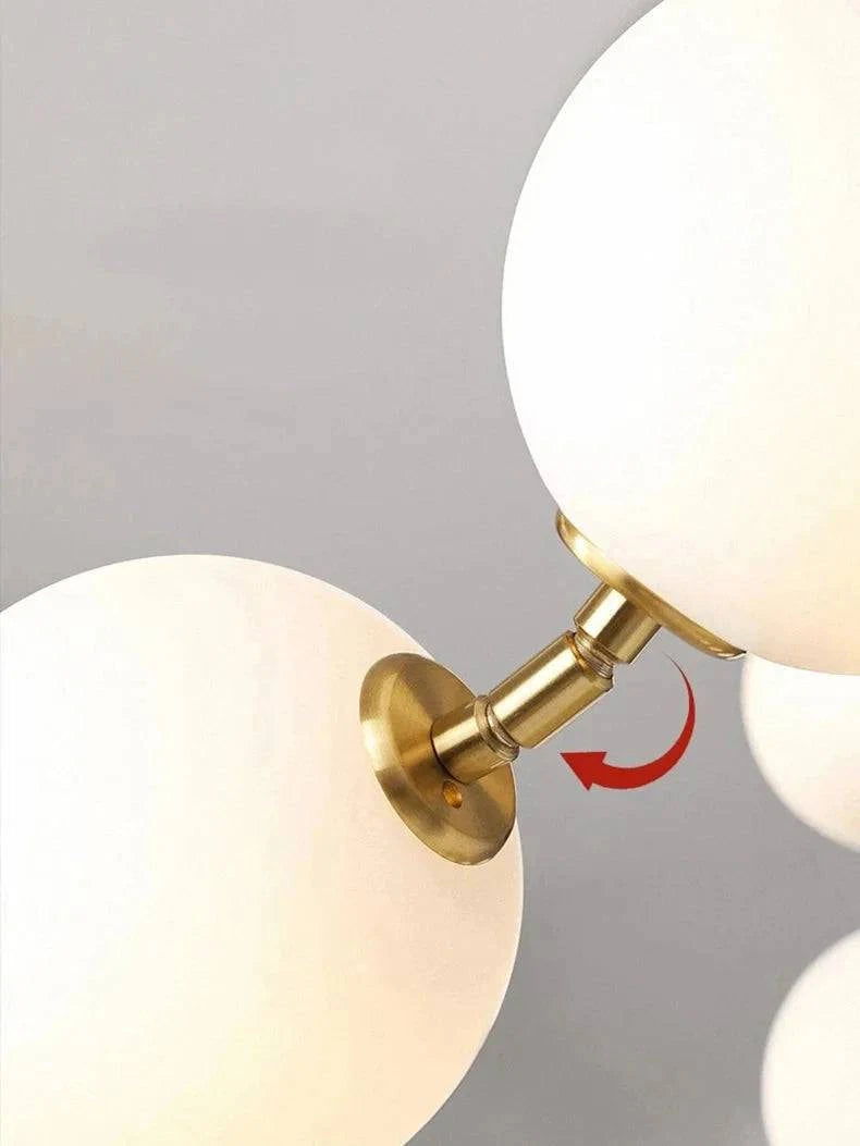 Luminaire Suspension design contemporain en acrylique – Référence : Maren5678-ILLUMEEN.COM