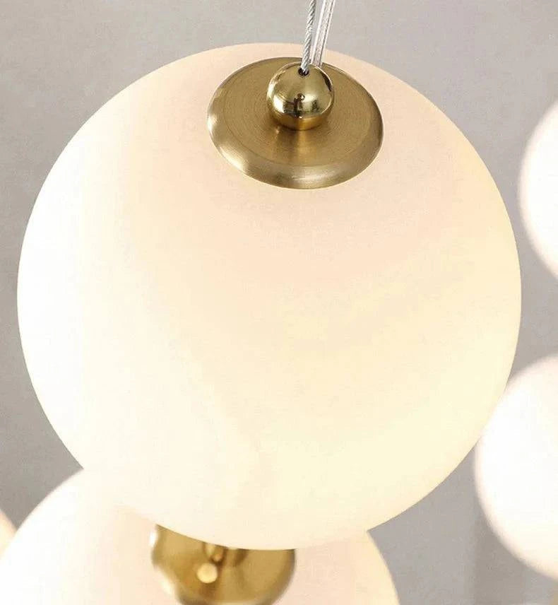 Luminaire Suspension design contemporain en acrylique – Référence : Maren5678-ILLUMEEN.COM