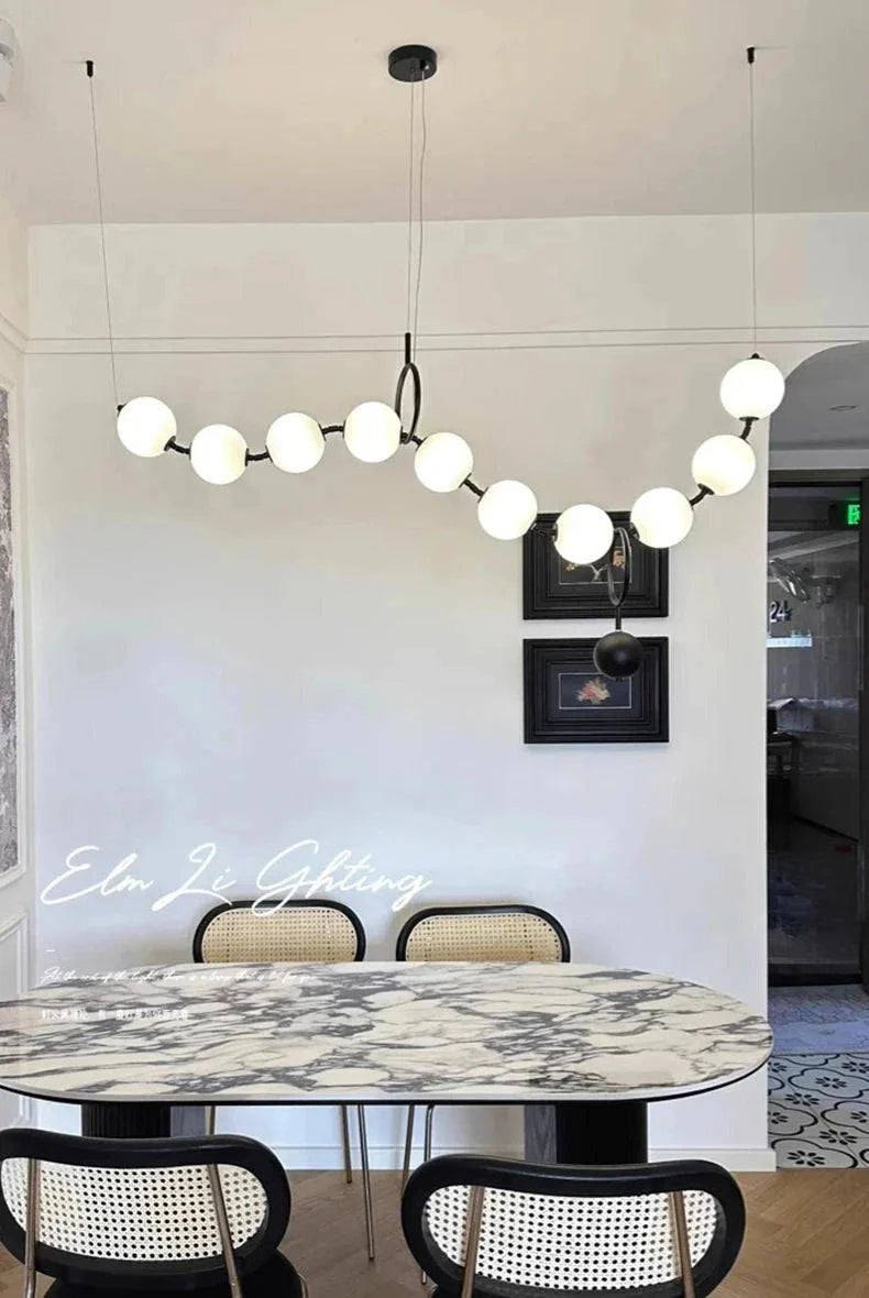 Luminaire Suspension design contemporain en acrylique – Référence : Maren5678-ILLUMEEN.COM