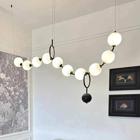 Luminaire Suspension design contemporain en acrylique – Référence : Maren5678-ILLUMEEN.COM