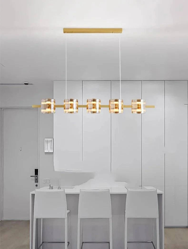 Luminaire Suspension forme organique en métal – Référence : Marisol4827-ILLUMEEN.COM