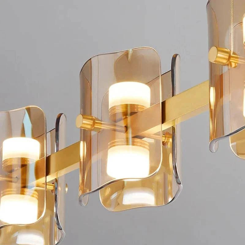 Luminaire Suspension forme organique en métal – Référence : Marisol4827-ILLUMEEN.COM