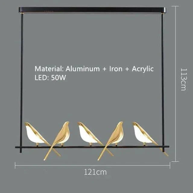 Luminaire Suspension design contemporain en métal – Référence : Marvyn4623-ILLUMEEN.COM