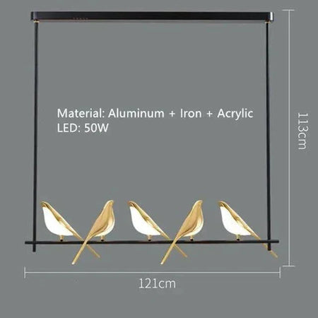 Luminaire Suspension design contemporain en métal – Référence : Marvyn4623-ILLUMEEN.COM