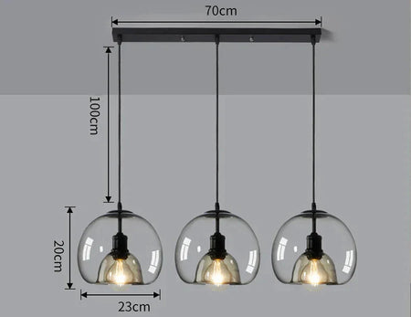 Luminaire Suspension design contemporain en métal – Référence : Alvyn5823-ILLUMEEN.COM