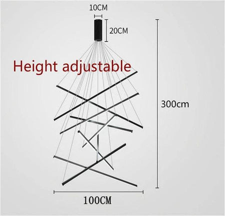 Luminaire Suspension design contemporain élégant – Référence : Soline4823-ILLUMEEN.COM