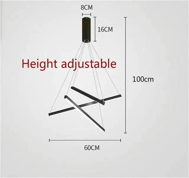 Luminaire Suspension design contemporain élégant – Référence : Soline4823-ILLUMEEN.COM