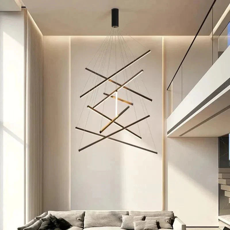 Luminaire Suspension design contemporain élégant – Référence : Soline4823-ILLUMEEN.COM