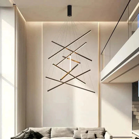 Luminaire Suspension design contemporain élégant – Référence : Soline4823-ILLUMEEN.COM