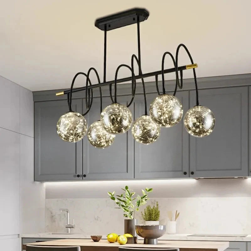 Luminaire Suspension design contemporain en métal – Référence : Amélis4732-ILLUMEEN.COM